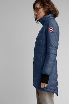 Chamarras Canada Goose Mujer México - Ellison Chaqueta De Plumas Azules UL5740892